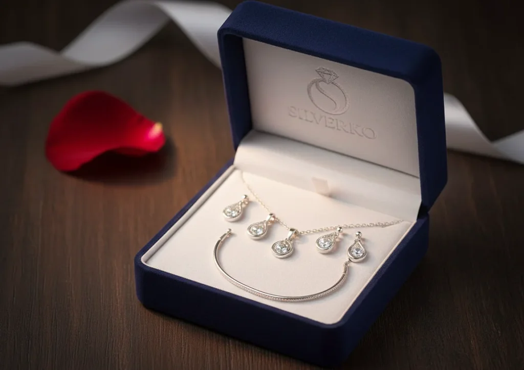 ženski srebrni nakit 925 Silverko