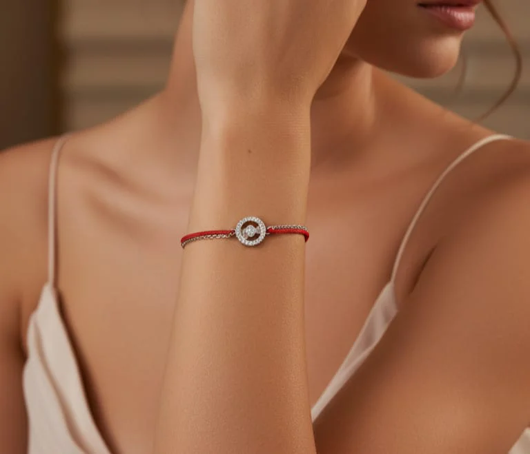 minimalistička srebrna narukvica 925